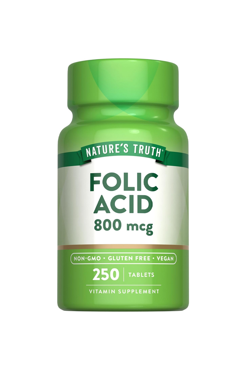 قرص‌ فولیک اسید Nature's Truth - بسته 250 عددی