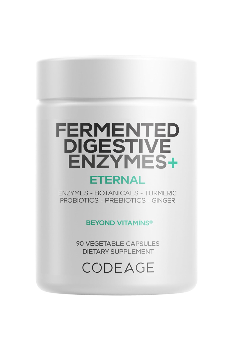 کپسول آنزیم‌ گوارشی Codeage - بسته 90 عددی