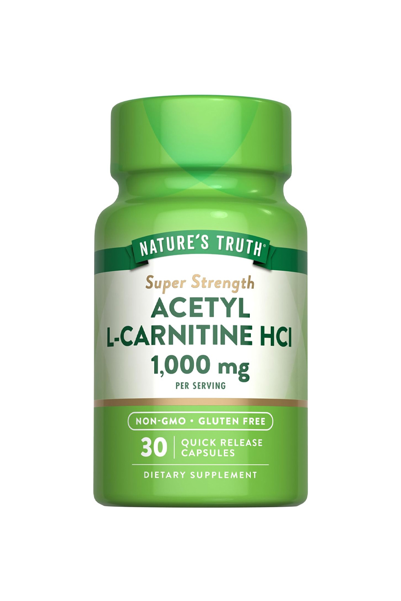 کپسول Acetyl L-Carnitine Hcl برند Nature's Truth - بسته ۳۰ عددی