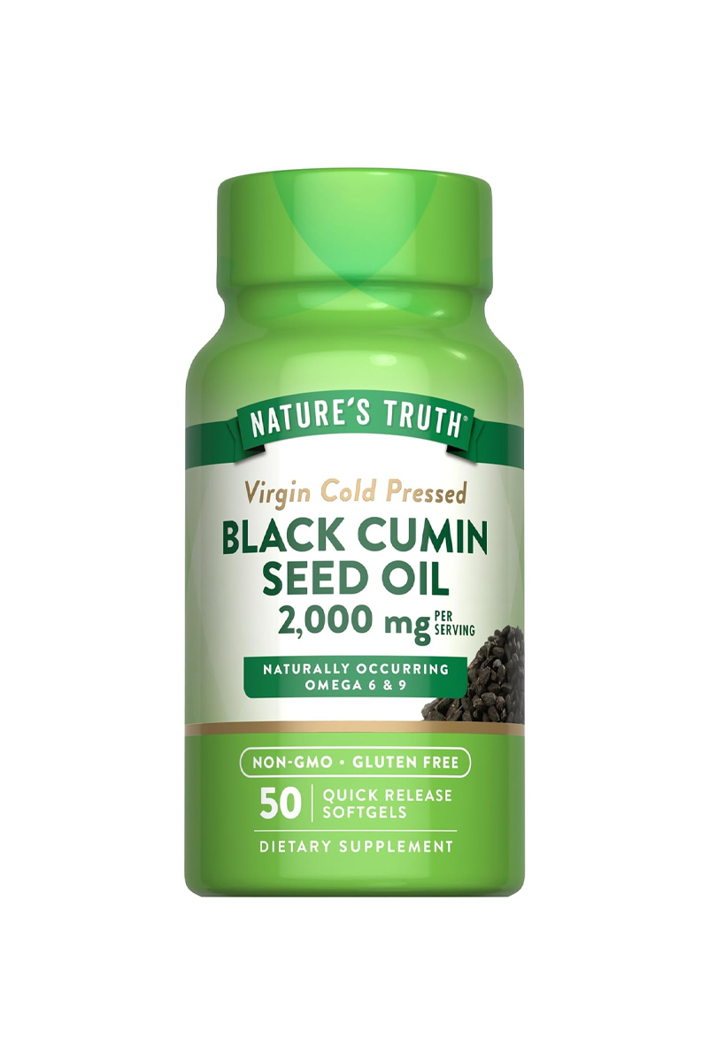 سافت ژل روغن سیاه‌ دانه Nature's Truth - بسته 50 عددی
