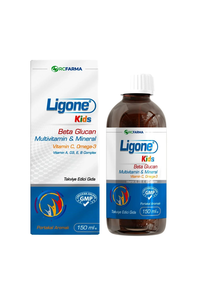 شربت مولتی ویتامین کودکان Ligone - مقدار 150ml