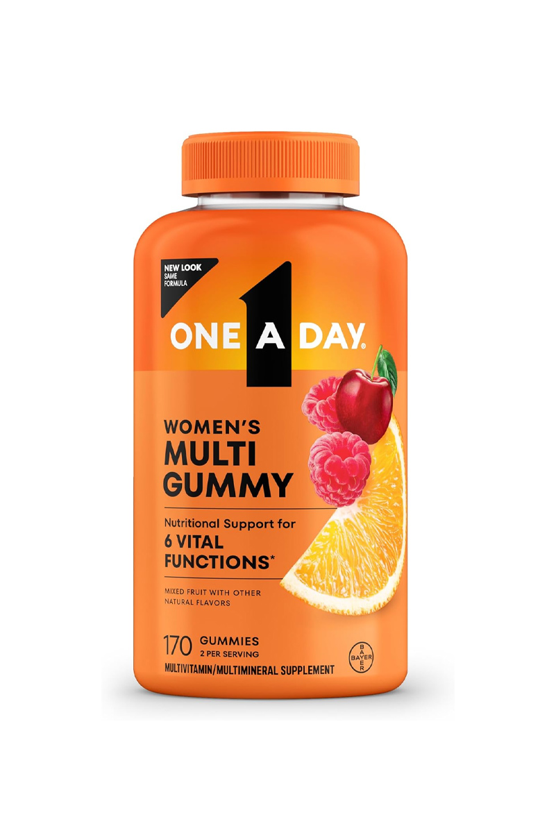 پاستیل مولتی‌ ویتامین تقویت کننده سیستم ایمنی زنان One A Day - بسته 170 عددی