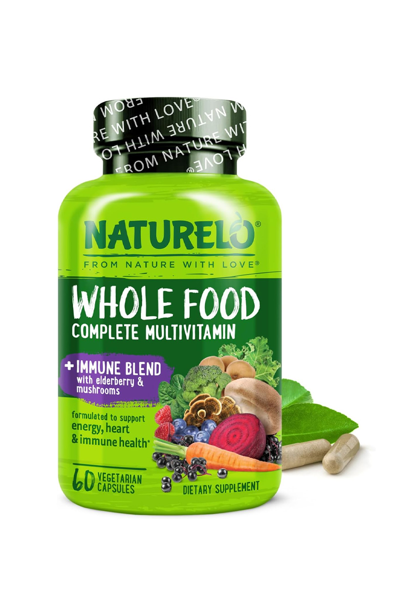 کپسول مولتی‌ ویتامین تقویت کننده سیستم ایمنی NATURELO - بسته 60 عددی