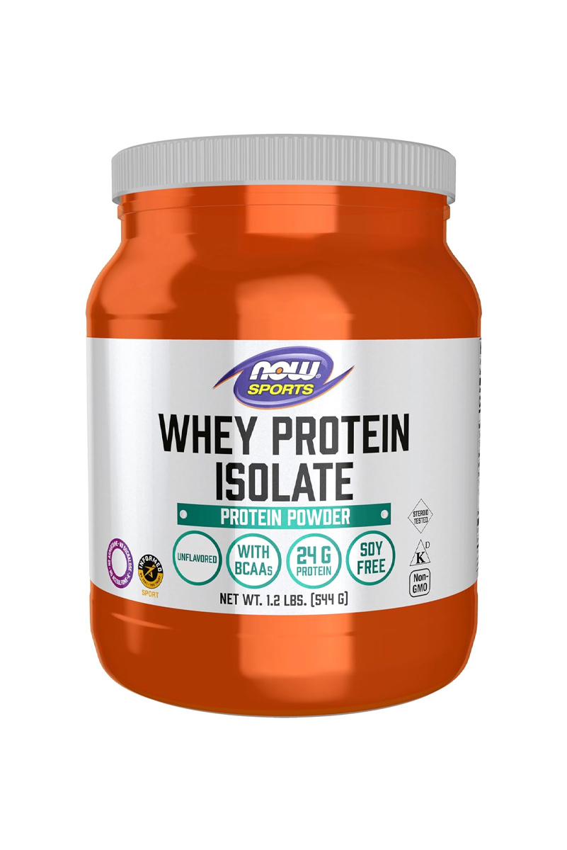 پودر پروتئین Whey Protein Isolate برند NOW - حجم ۵۴۴ گرم