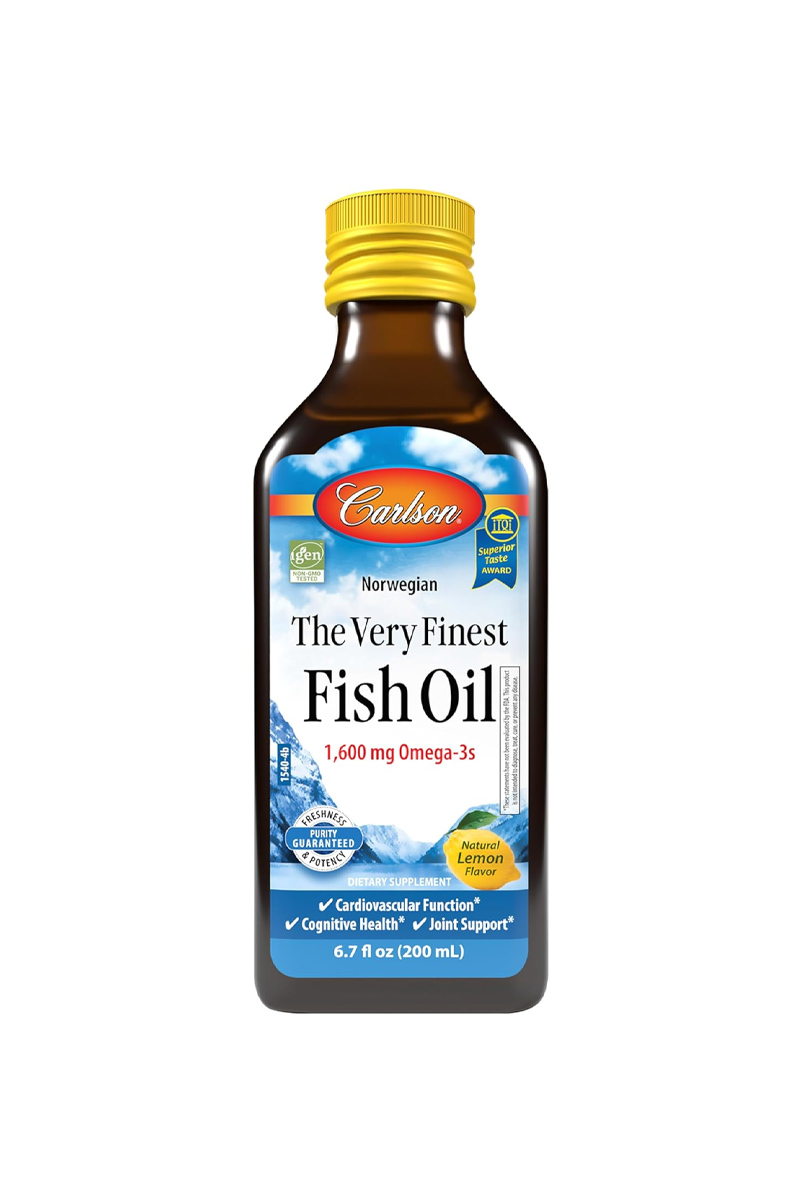 روغن ماهی (امگا ۳) Carlson - حجم ۲۰۰ میلی لیتر