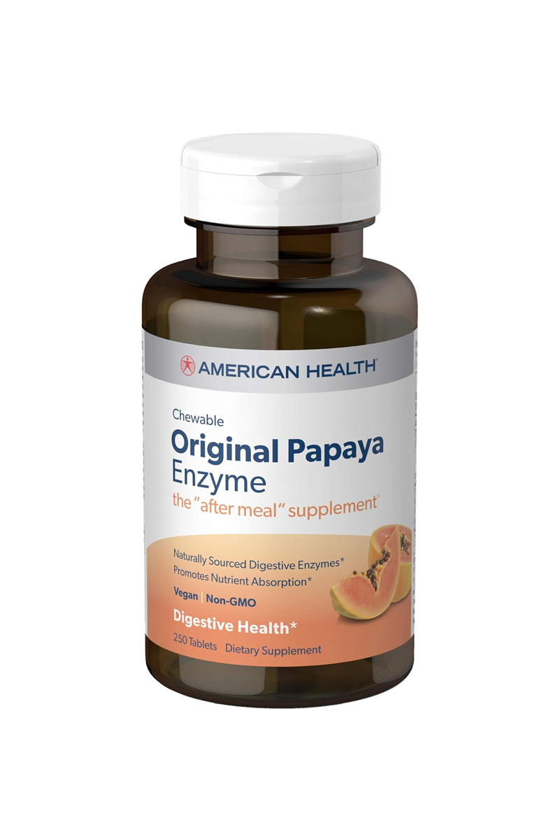 قرص جویدنی آنزیم پاپایا American Health - بسته 250 عددی
