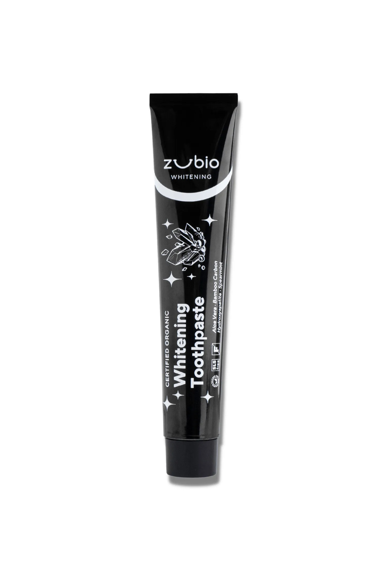 خمیر دندان سفید کننده کربن فعال Zubio - مقدار 75 گرم