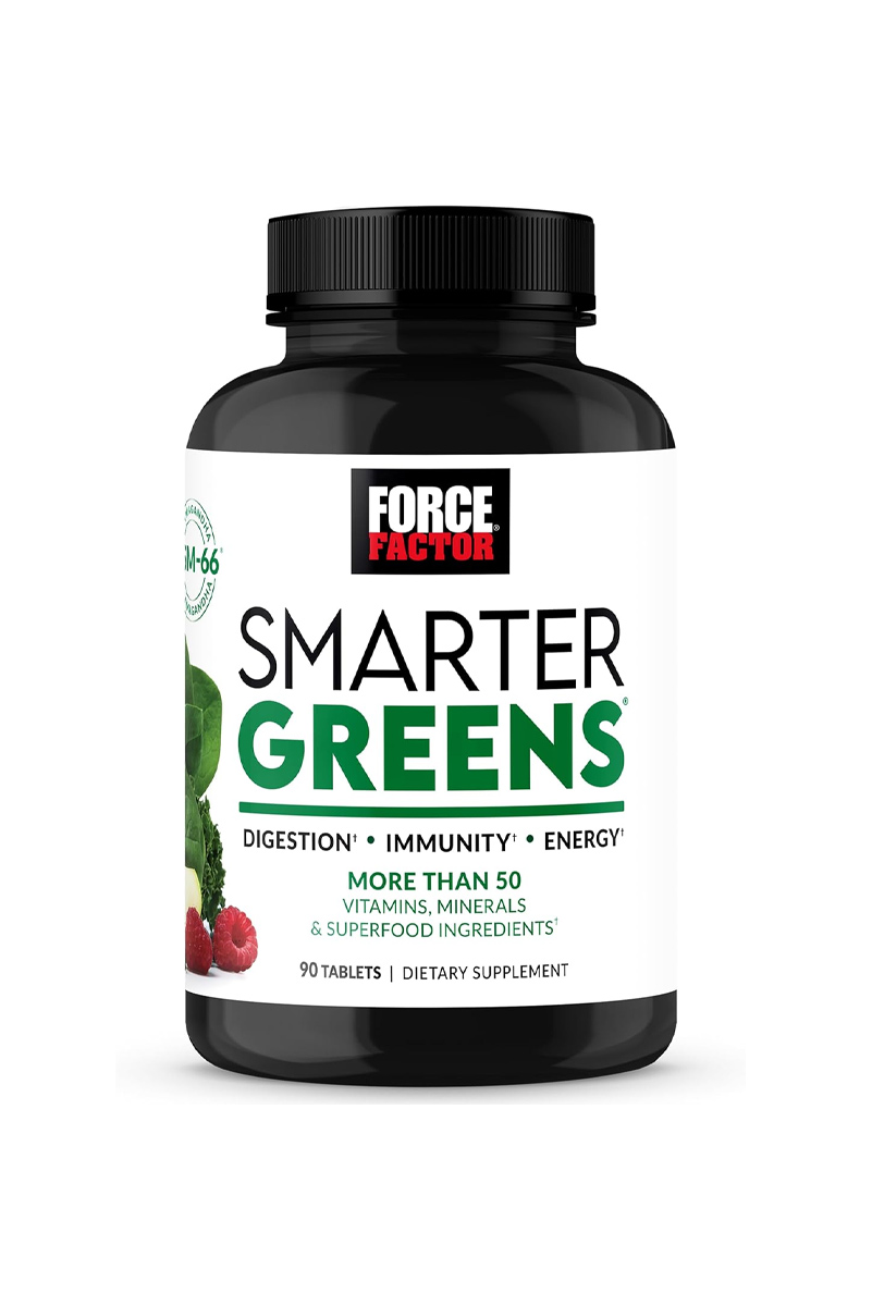 قرص سبزیجات تقویت کننده هضم، ایمنی و انرژی Force Factor - بسته 90 عددی