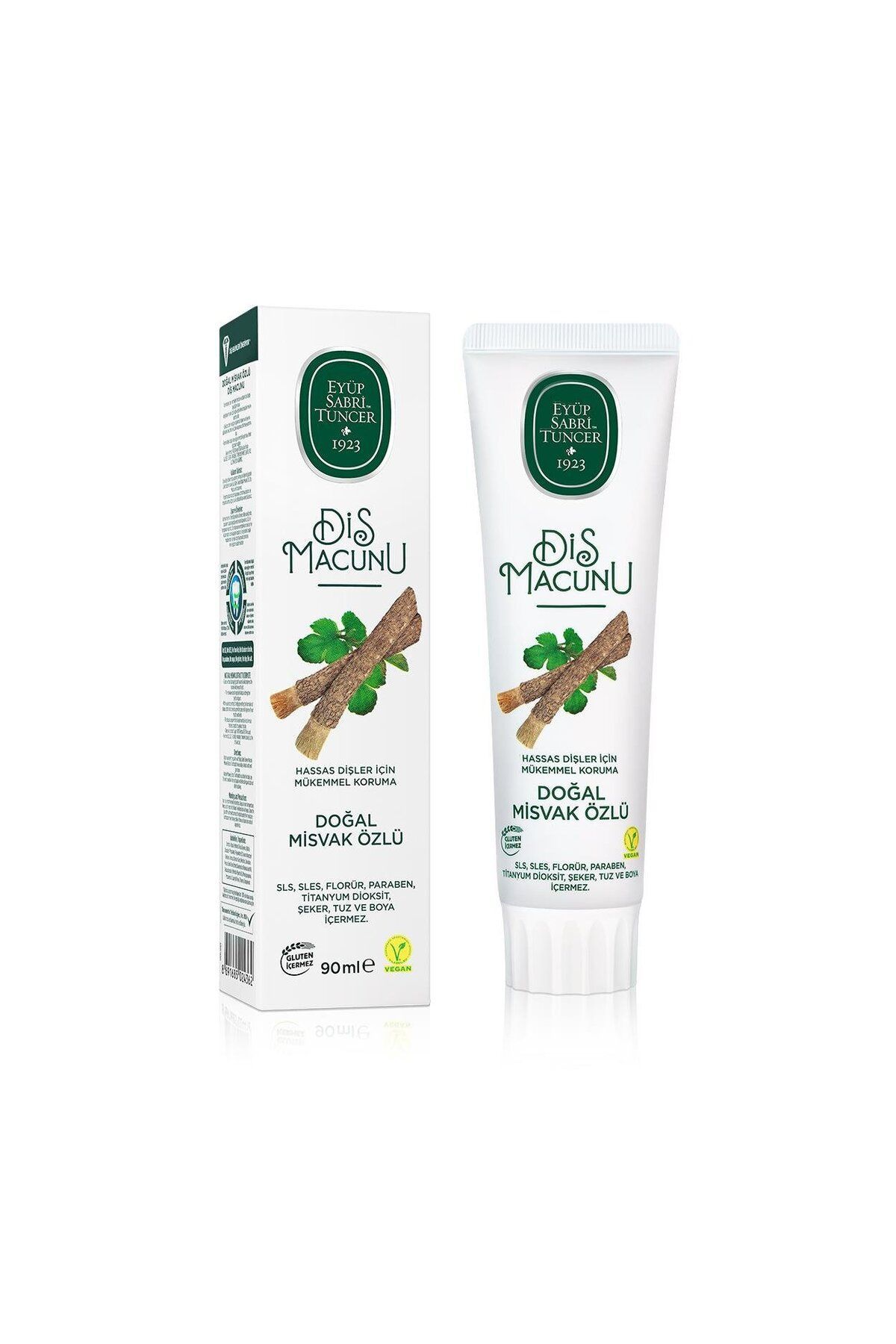 خمیر دندان وگن با عصاره چوب مسواک Eyüp Sabri Tuncer - مقدار 90 ml