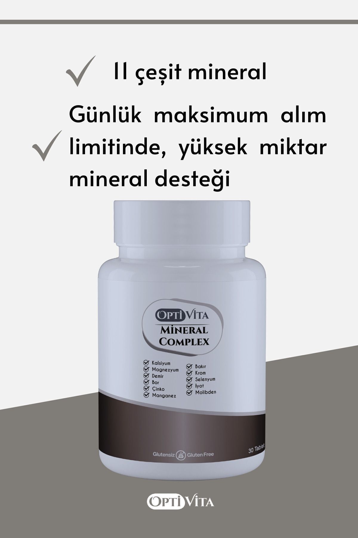 قرص کمپلکس مینرال Optivita - بسته 30 عددی
