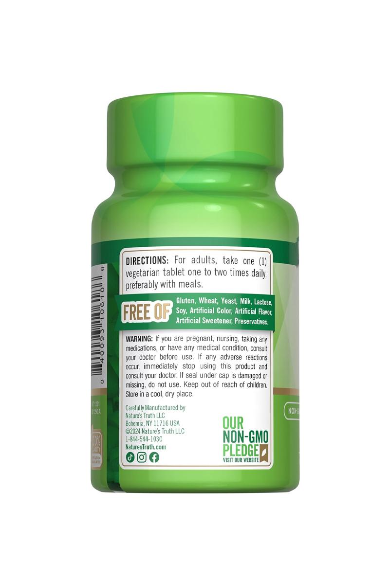 قرص ویتامین D3 مقدار 400 IU برند Nature's Truth - بسته ۱0۰ عددی