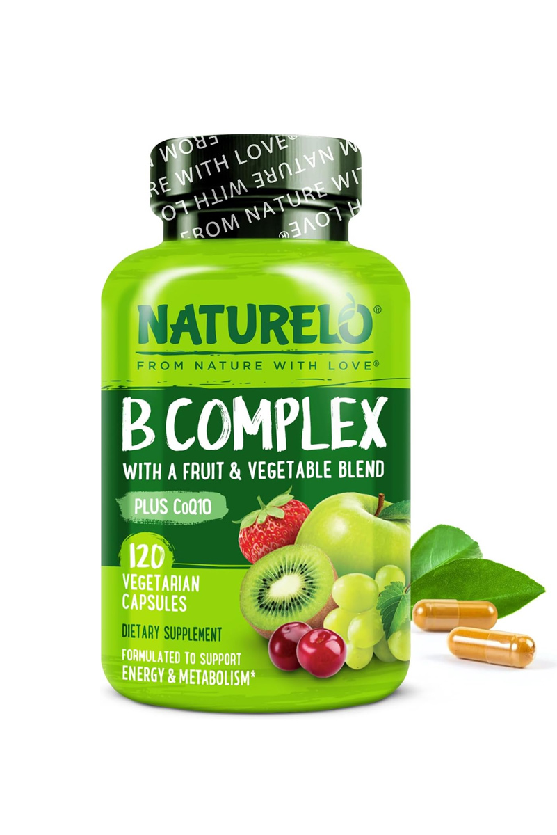 کپسول B کمپلکس NATURELO - بسته ۱۲۰ عددی