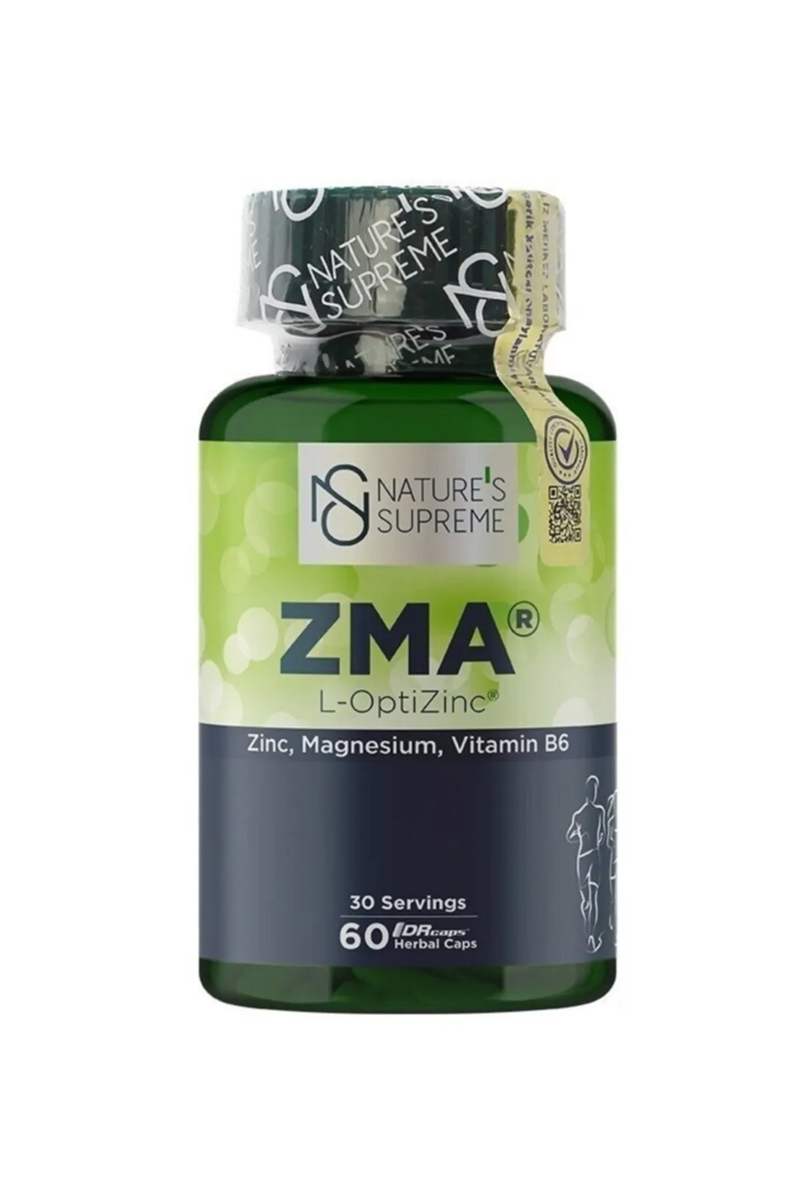 کپسول ZMA برند Natures Supreme - بسته ۶۰ عددی