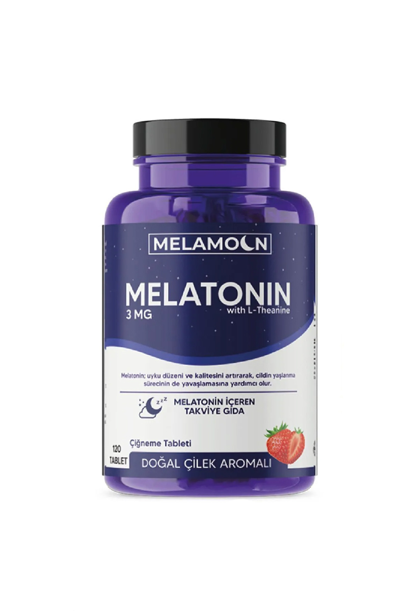قرص ملاتونین و تیانین Melamoon - بسته 120 عددی