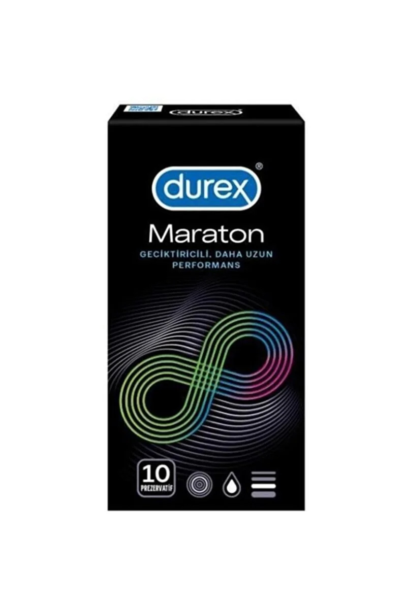 کاندوم تاخیری Durex مدل Maraton بسته ۱۰ عددی