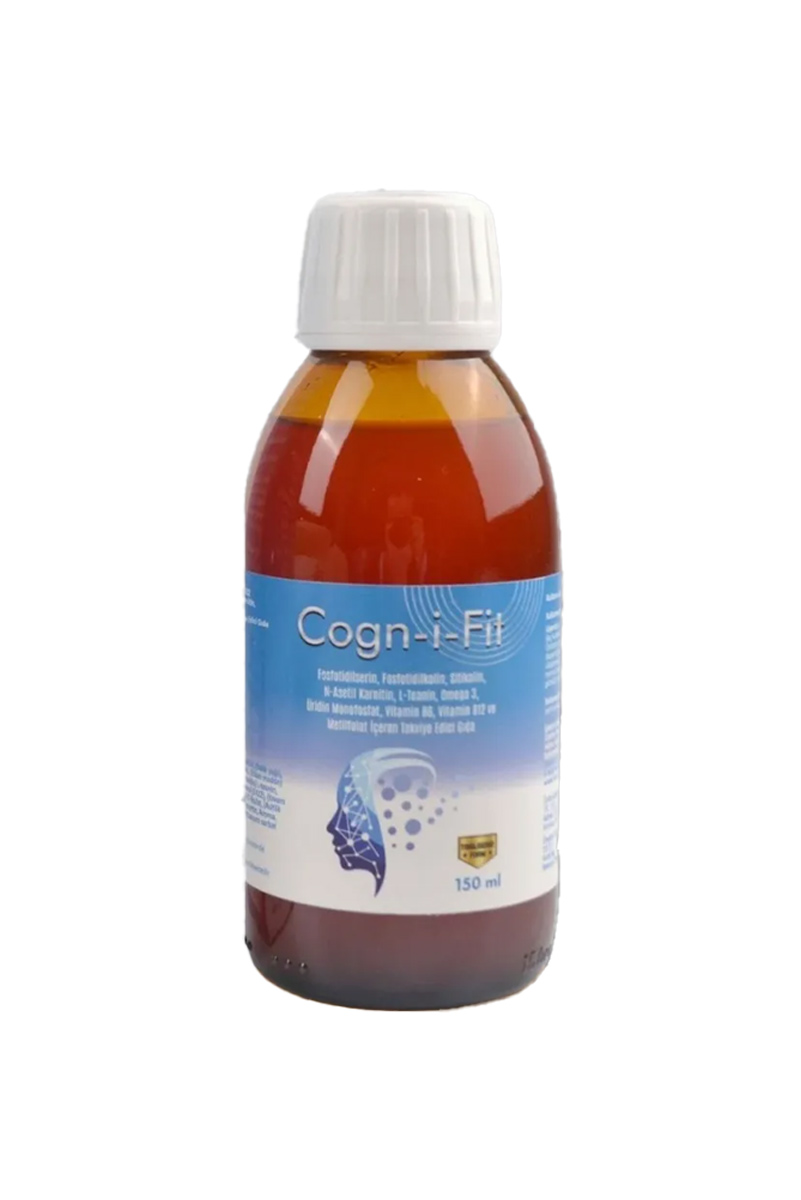 شربت تقویت کننده حافظه حاوی سیتیکولین امگا 3 ویتامین B12-‌B6 برند CogniFİT