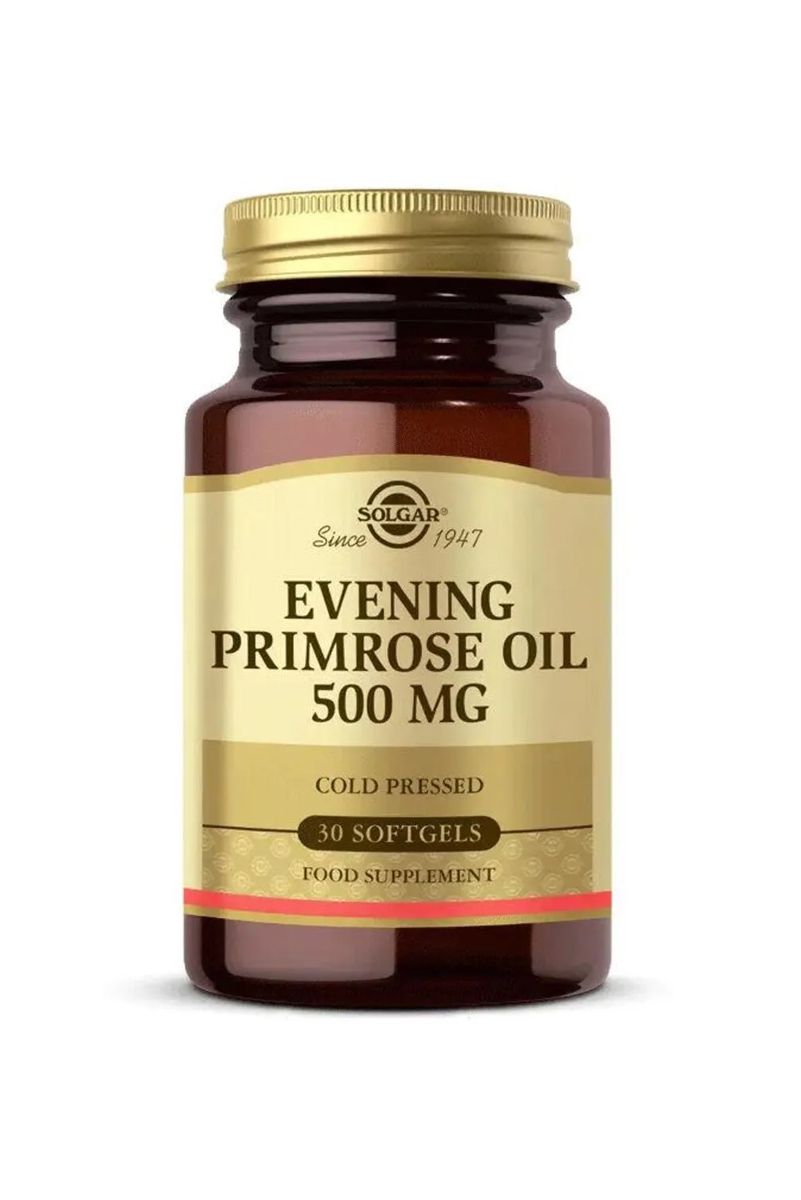 کپسول روغن گل مغربی ۵۰۰ میلی گرم Solgar – بسته 30 عددی
