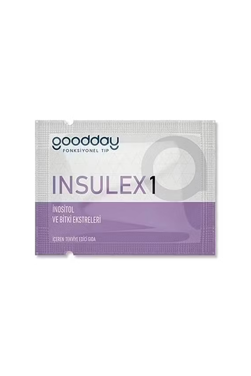 مکمل غذایی  Insulex 1 برند goodday - بسته ۳۰ ساشه