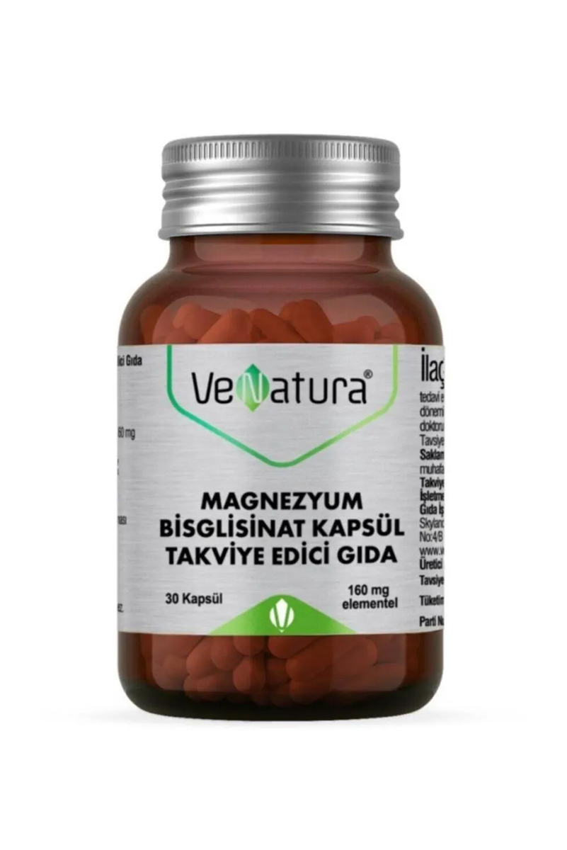 قرص منیزیم بیس گلیسینات  Venatura - بسته ۳۰ عددی
