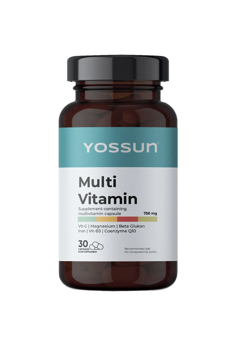 کپسول مولتی ویتامین yossun - بسته ۳۰ عددی