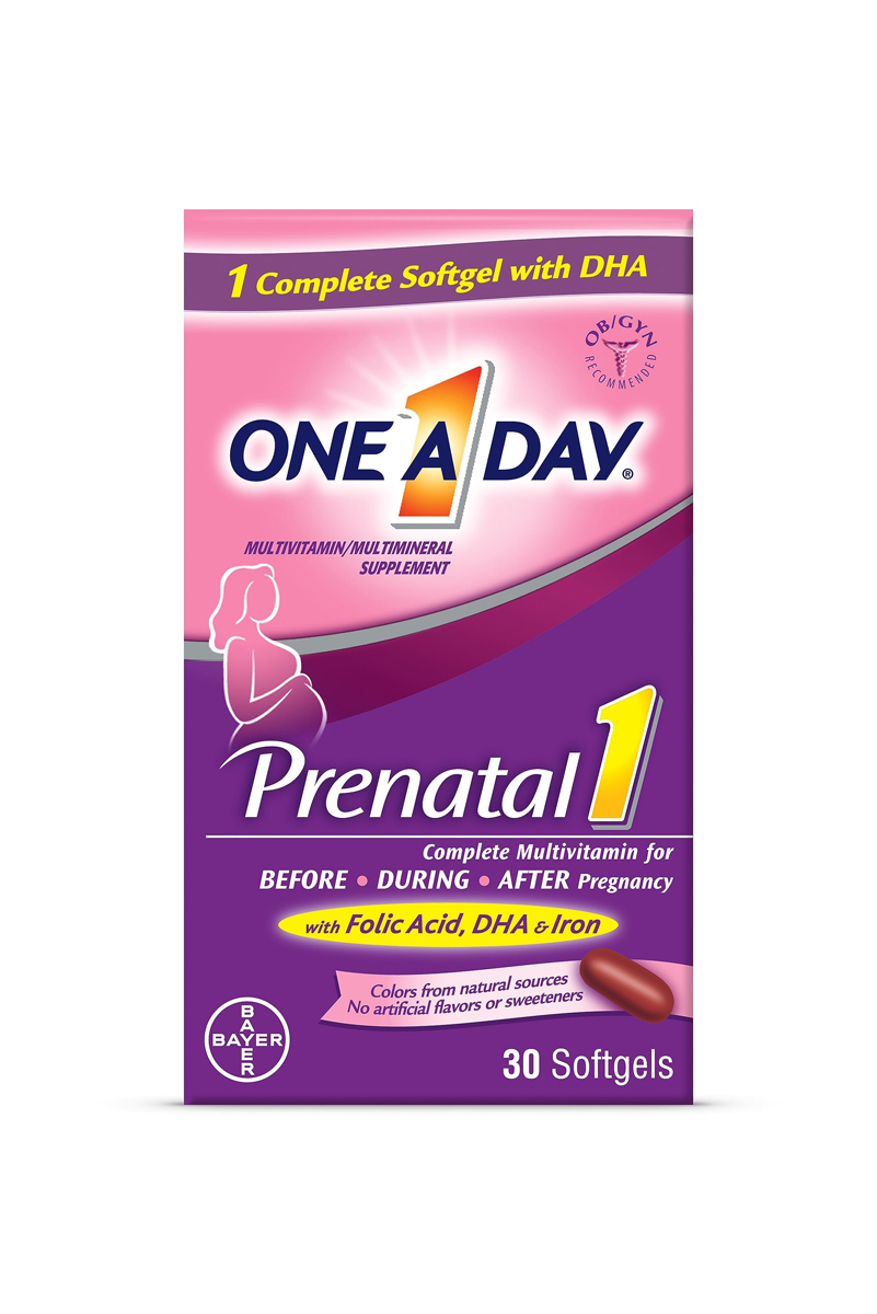 مولتی ویتامین بارداری Prenatal 1 برند One A Day  - بسته ۳۰ عددی