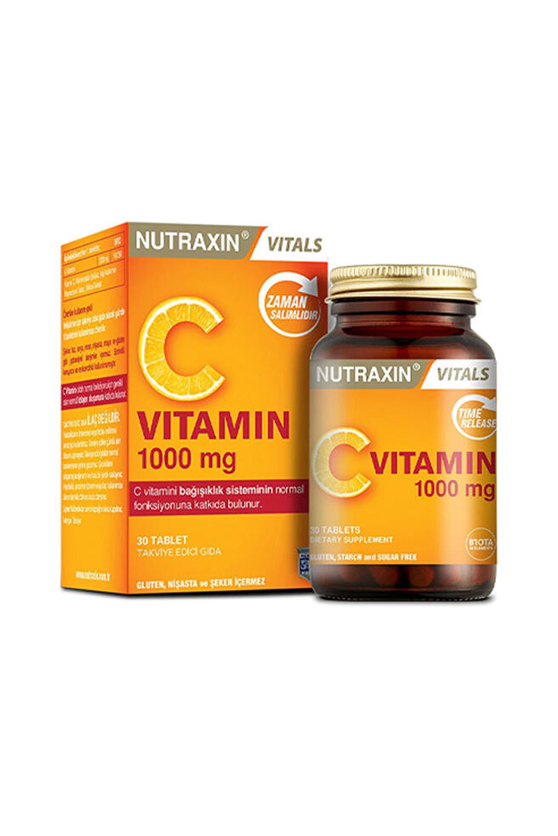 قرص ویتامین سی 1000Mg نوتراکسین - ۳۰ عددی