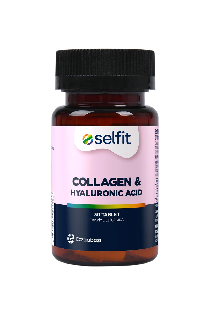 قرص کلاژن و هیالورونیک اسید Selfit - بسته ۳۰ عددی