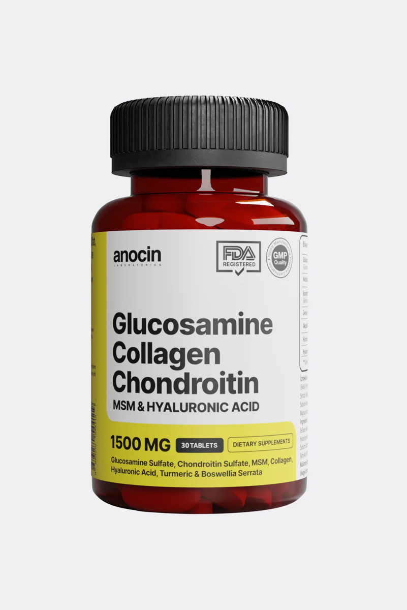 مکمل گلوکزامین کندرویتین anocin - بسته 30 عددی