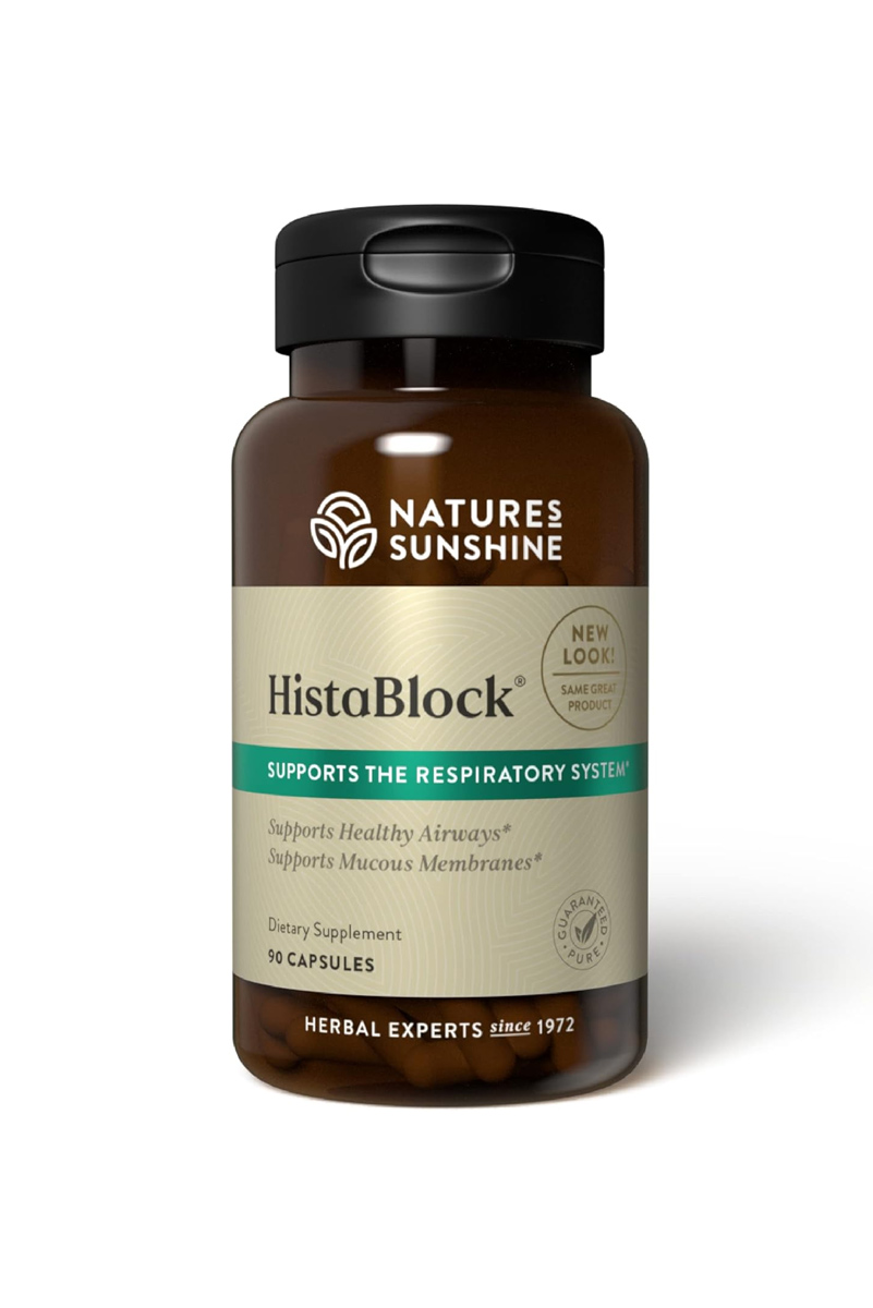 کپسول گیاهی ضد آلرژي Histablock برند Nature's Sunshine - بسته ۹۰ عددی